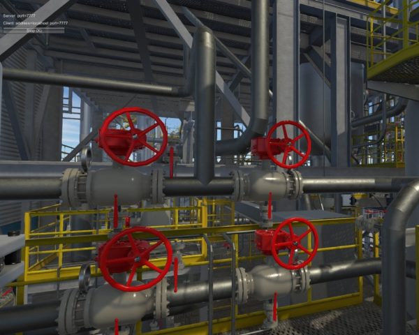 Virtual Valve Operation Simulators